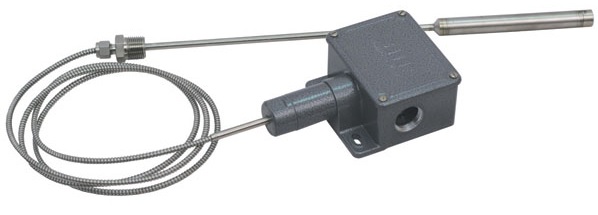 SOR temperature switch with capillary & bulb